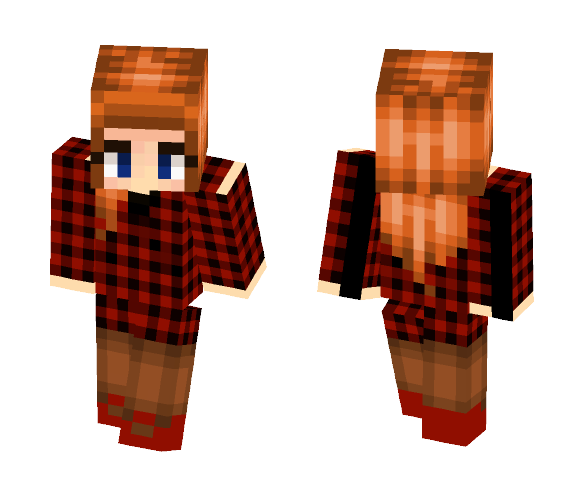 Plaid Dress Suit w/ Heels - Female Minecraft Skins - image 1