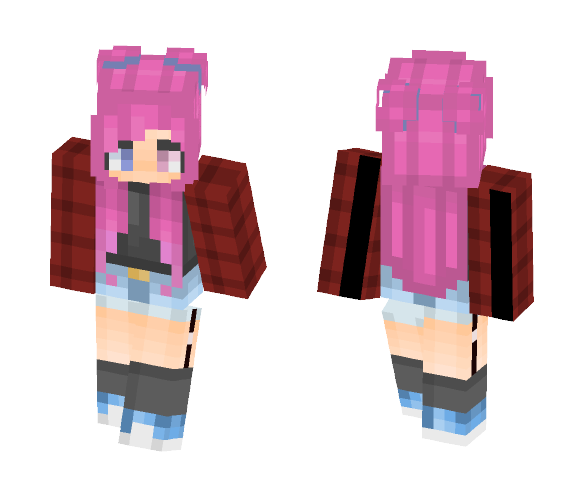 Soul on Fire - Female Minecraft Skins - image 1