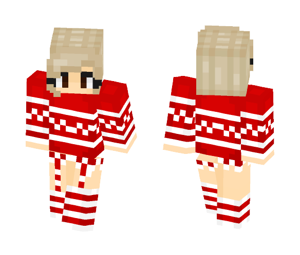 Christmas Girl - Christmas Minecraft Skins - image 1