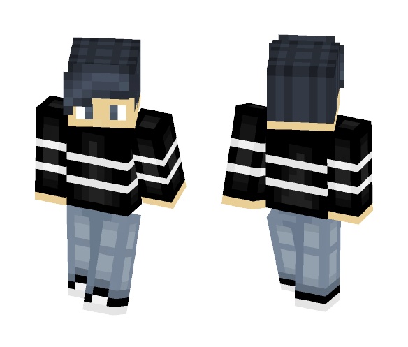 Casual Sweater Boy - Boy Minecraft Skins - image 1