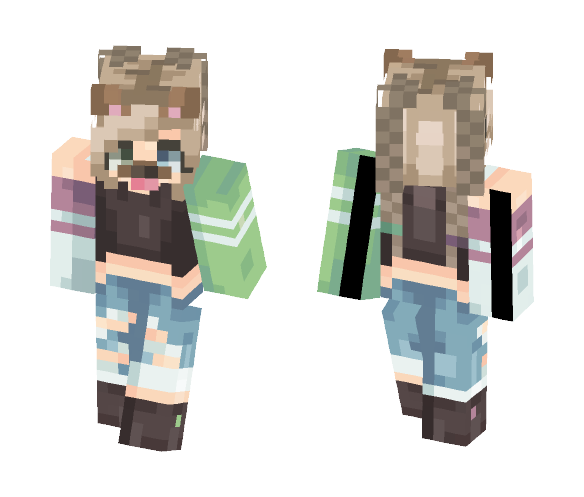 wIck wACk (Desc. for no dog face.) - Dog Minecraft Skins - image 1