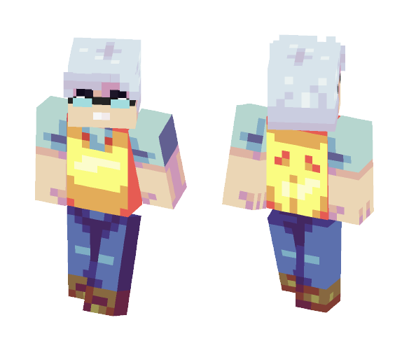 Grandpa HATES New Year - Male Minecraft Skins - image 1