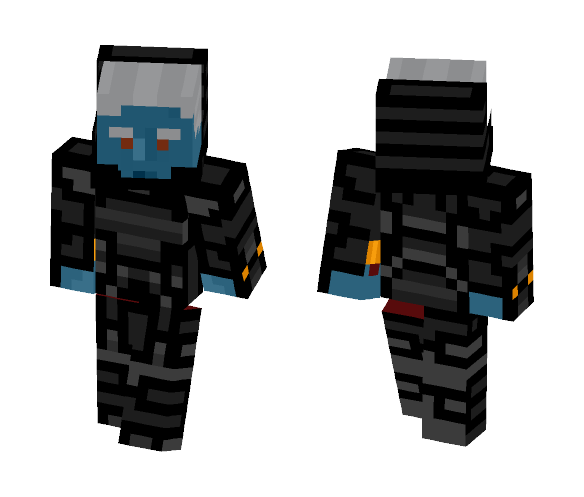 Dark Elf Shadowknight - Comics Minecraft Skins - image 1