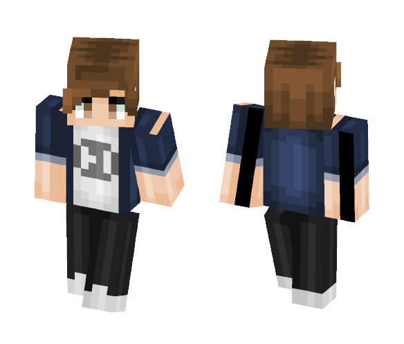Finally posting a skin! - Male Minecraft Skins - image 1