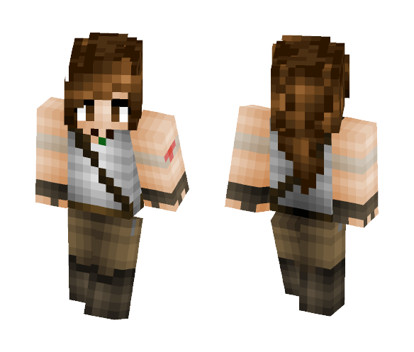 Lara Croft - Tomb Raider - Female Minecraft Skins - image 1