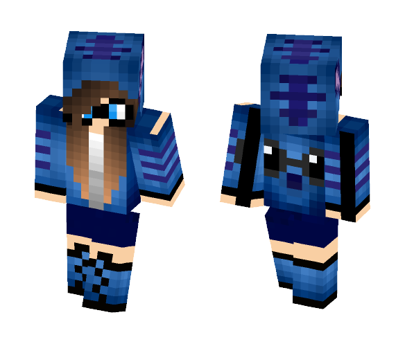 Stitch Skin remake - Female Minecraft Skins - image 1