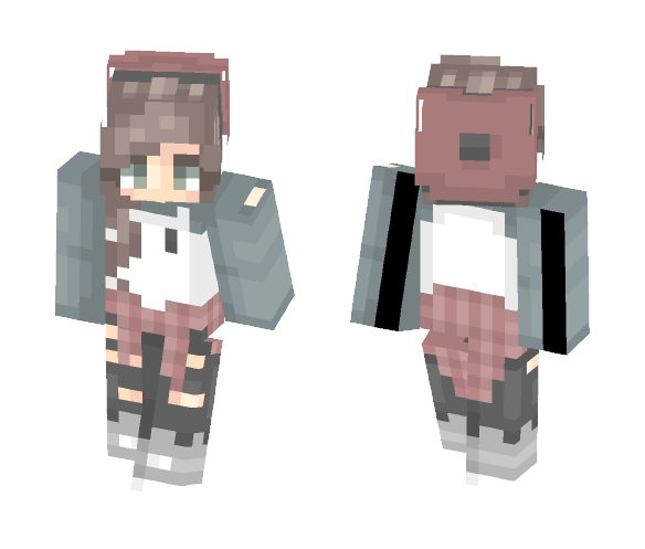 Baseball Tee - Female Minecraft Skins - image 1