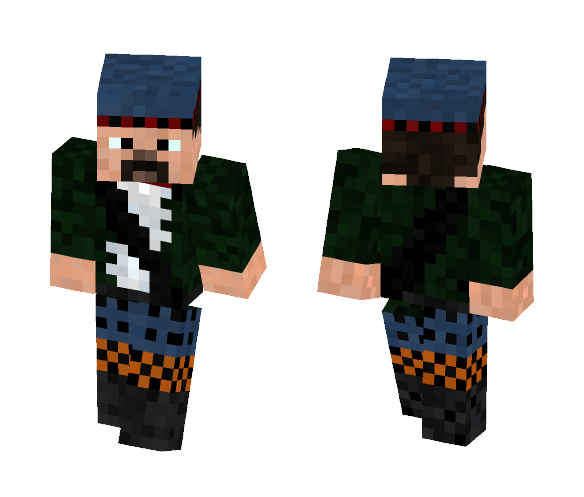 Scottish Highlander - Male Minecraft Skins - image 1