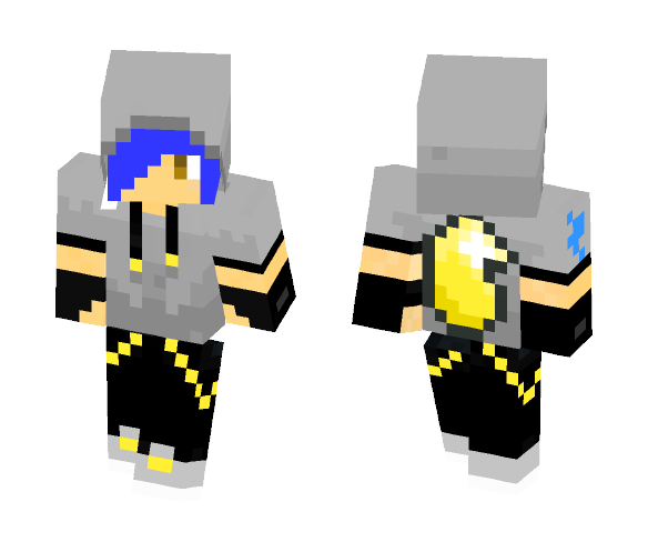 Download Free Wolf Mage Skin for Minecraft image 1 Wolf Mage - Male Minecraft Skins - image 1