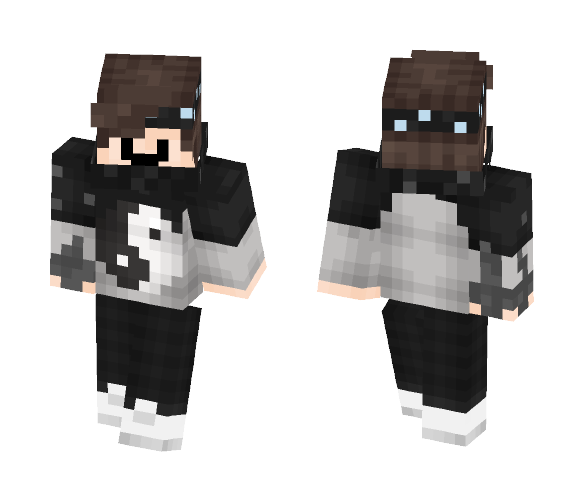Yin & Yang - Male Minecraft Skins - image 1