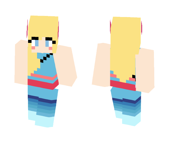 Download Free Star Butterfly {alternate outfit 2} Skin for Minecraft image 1 Star Butterfly {alternate outfit 2} - Female Minecraft Skins - image 1