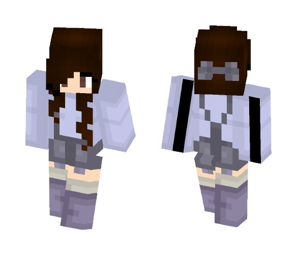~•Viølet•~ - Female Minecraft Skins - image 1