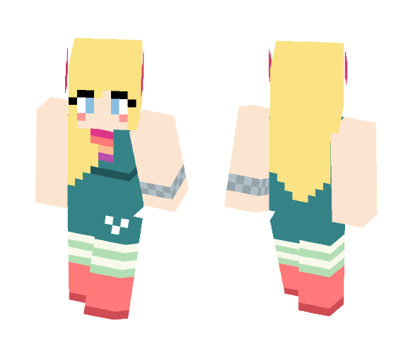 Download Free Star Butterfly {alternate outfit 1} Skin for Minecraft image 1 Star Butterfly {alternate outfit 1} - Female Minecraft Skins - image 1