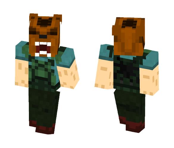 Mark Hotline Miami 2 - Male Minecraft Skins - image 1