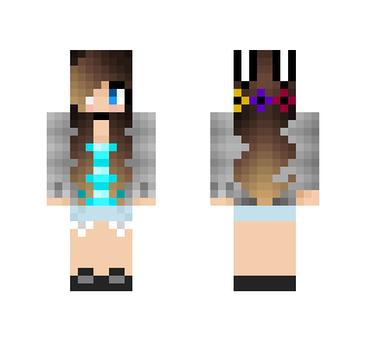 Kawaii Bunny Girl // Herobette - Girl Minecraft Skins - image 2