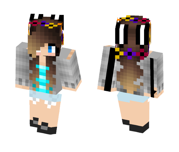 Kawaii Bunny Girl // Herobette - Girl Minecraft Skins - image 1