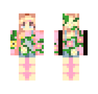 Laying in a bed of flowers - Male Minecraft Skins - image 2