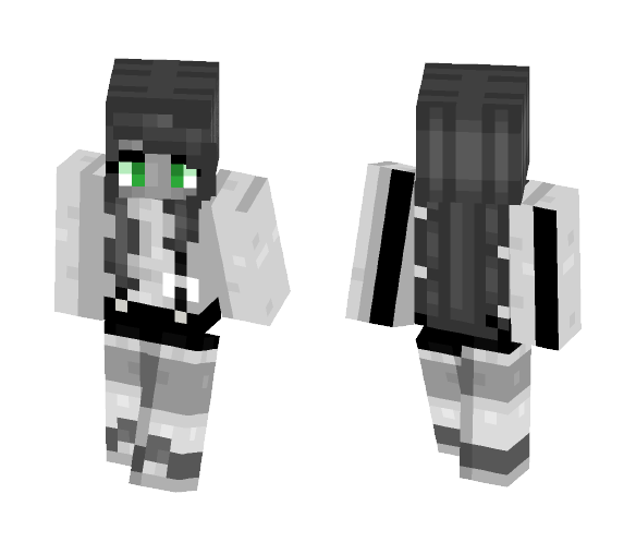 green eyes - Female Minecraft Skins - image 1