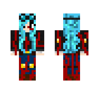 Bloody Zombie Attack - Female Minecraft Skins - image 2
