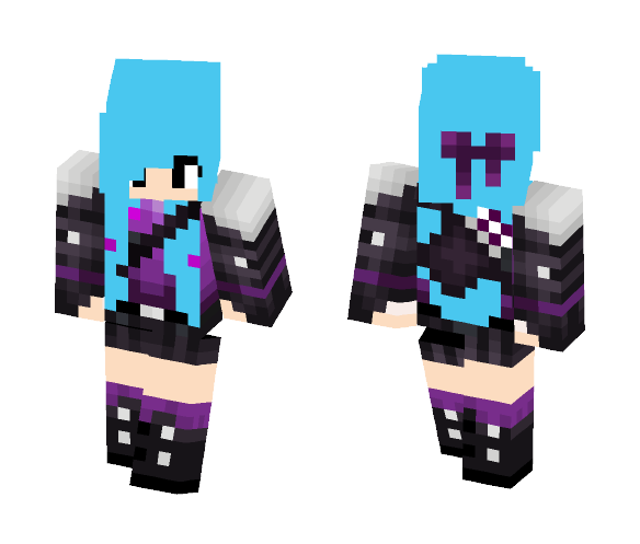 Aphmau Knight Bree - Female Minecraft Skins - image 1