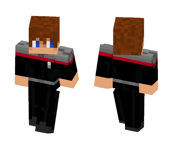 Star Trek Tactical Officer - Male Minecraft Skins - image 1