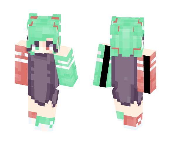Watermelon :3 - Female Minecraft Skins - image 1