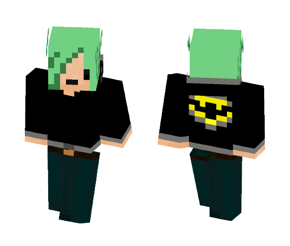 Batwoman Fan Girl - Girl Minecraft Skins - image 1