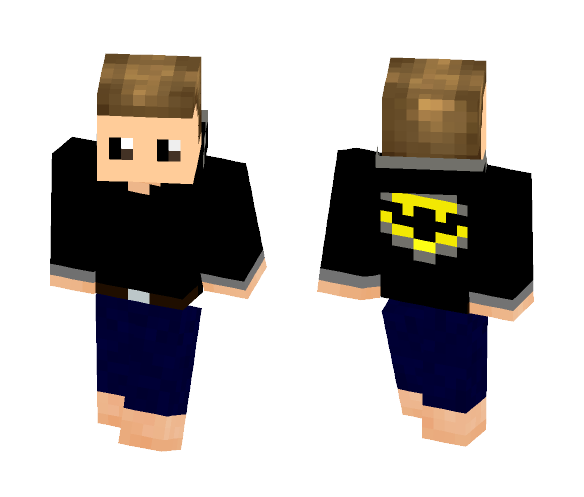 Batman Fan Boy - Batman Minecraft Skins - image 1