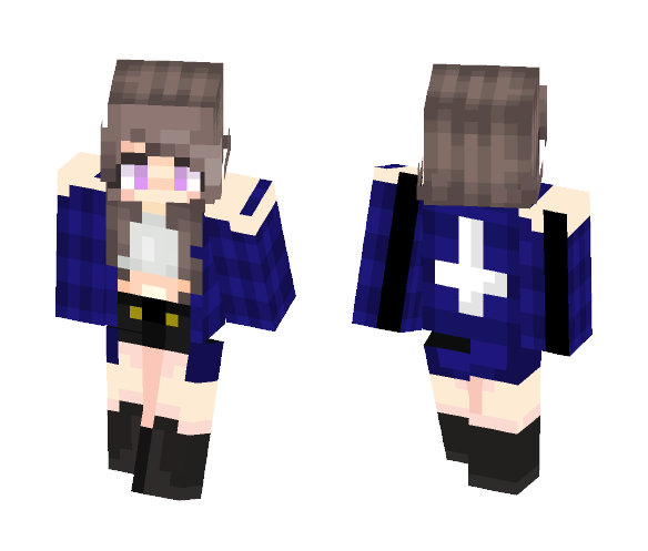 ✝ Whatever ✝ - Female Minecraft Skins - image 1