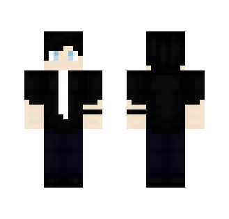 Black Shirt - White Tie - Male Minecraft Skins - image 2