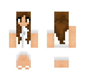 Bikini Lady With Jacket Overlay - Female Minecraft Skins - image 2