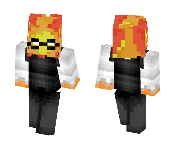 Grillby - Male Minecraft Skins - image 1