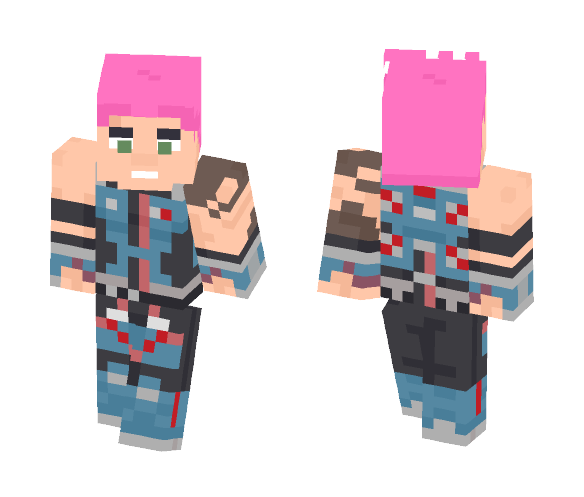 Overwatch - Zarya - Female Minecraft Skins - image 1