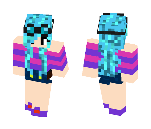 Tomboy Girl - Girl Minecraft Skins - image 1