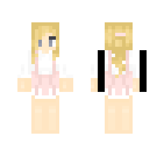 Kaori Miyazono - Pink Dress - Female Minecraft Skins - image 2