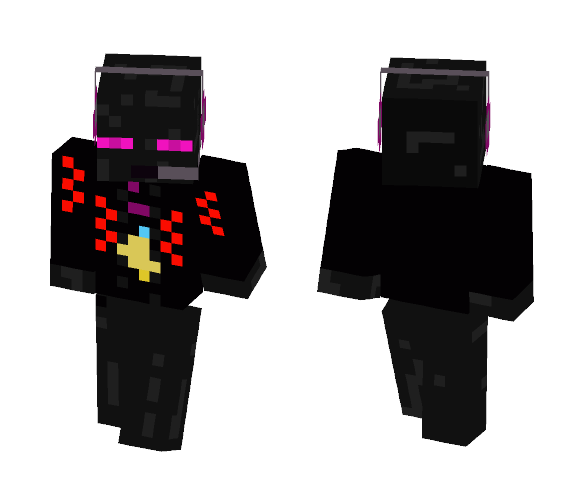 Enderman (with Headphones) - Male Minecraft Skins - image 1