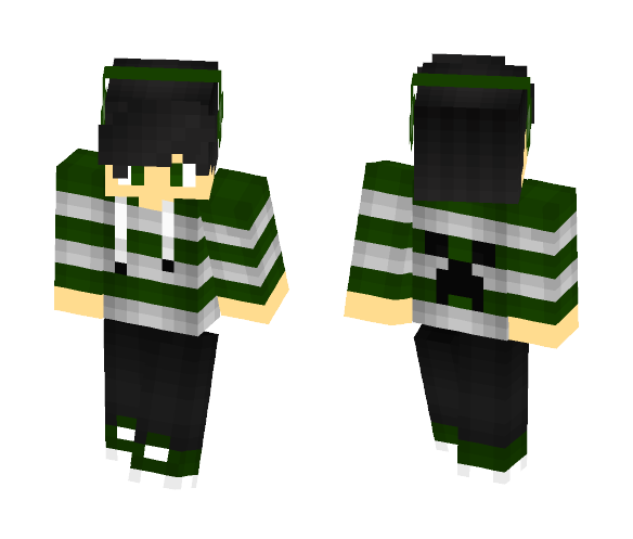 green boy - Boy Minecraft Skins - image 1