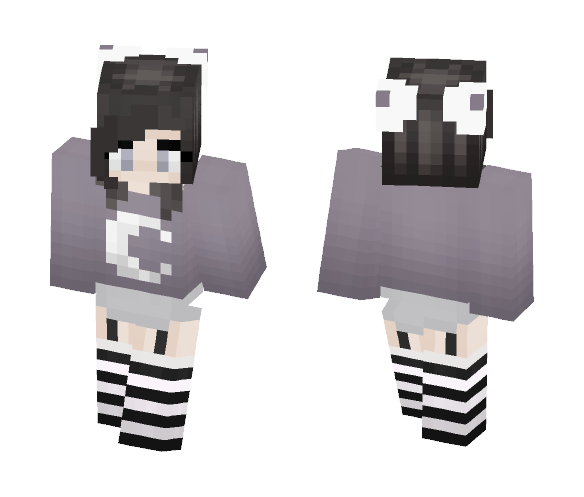 Moon girl ☾ - Girl Minecraft Skins - image 1