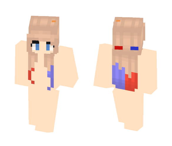 Harley Quinn Skin Base - Comics Minecraft Skins - image 1