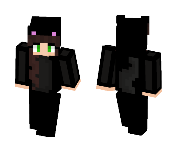 Download Free CatGirl Skin for Minecraft image 1 CatGirl - Female Minecraft Skins - image 1