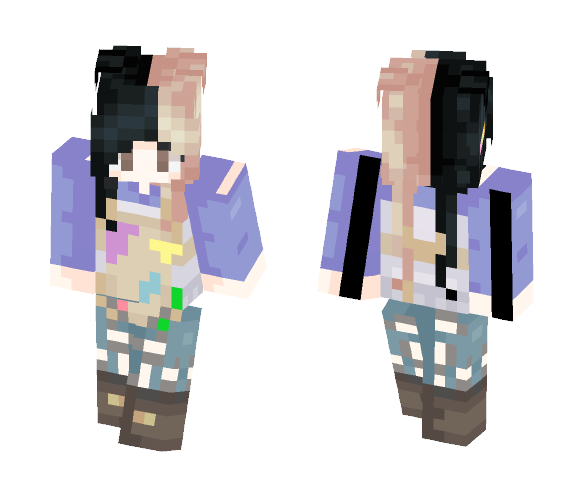 ☾ ιzα ☾ | Artist - Female Minecraft Skins - image 1
