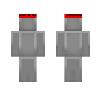 robot with red hat
