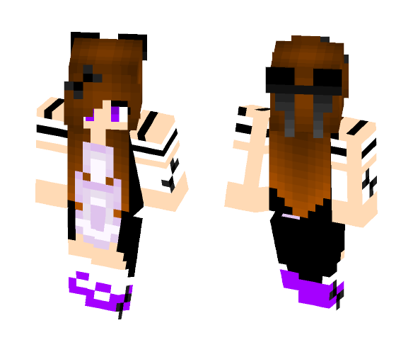 Lazy Teen - Female Minecraft Skins - image 1