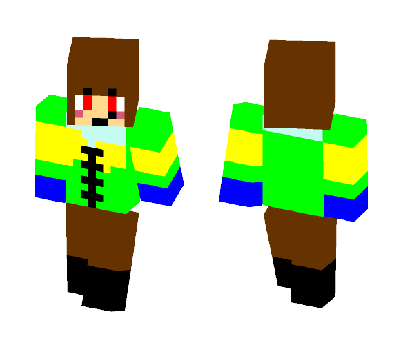 Chara SwitchTale V2 - Female Minecraft Skins - image 1