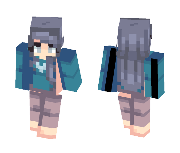 Meh. Ugly Pajamas. - Female Minecraft Skins - image 1