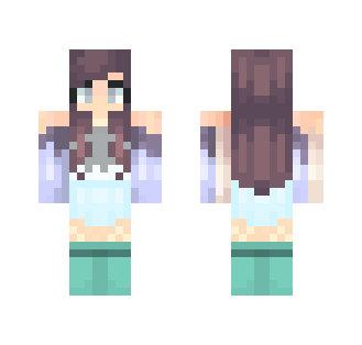 Fading Into Darkness ☆ - Female Minecraft Skins - image 2