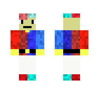 red and blue Link