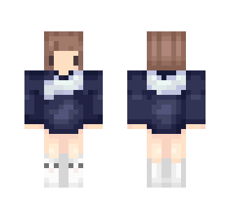 ????Navy Blue Sweater???? - Female Minecraft Skins - image 2