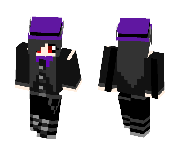 Nightmare FNAF Girl - Girl Minecraft Skins - image 1