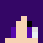 Purple Hair Girl - Color Haired Girls Minecraft Skins - image 3